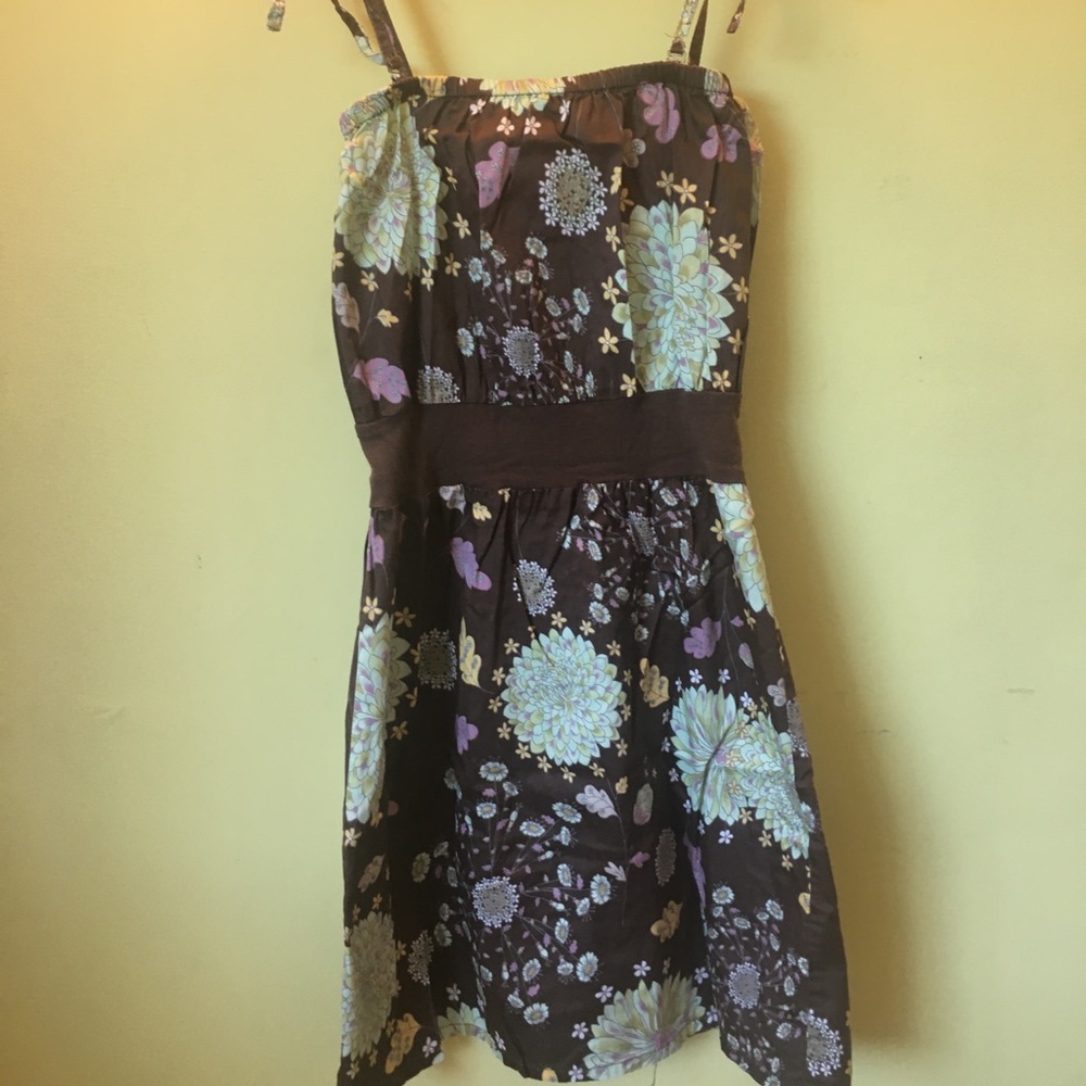 Tulle dress with detachable straps - size S